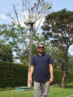 S&iacute;ndico do condom&iacute;nio Residencial Central Park, Robson de Oliveira Soares providenciou a troca do transformador que estava h&aacute; 15 anos sem manuten&ccedil;&atilde;o