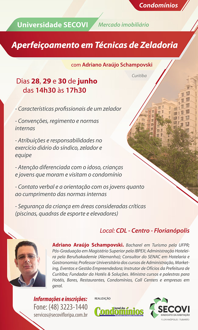  Aperfei&ccedil;oamento em T&eacute;cnicas de Zeladoria