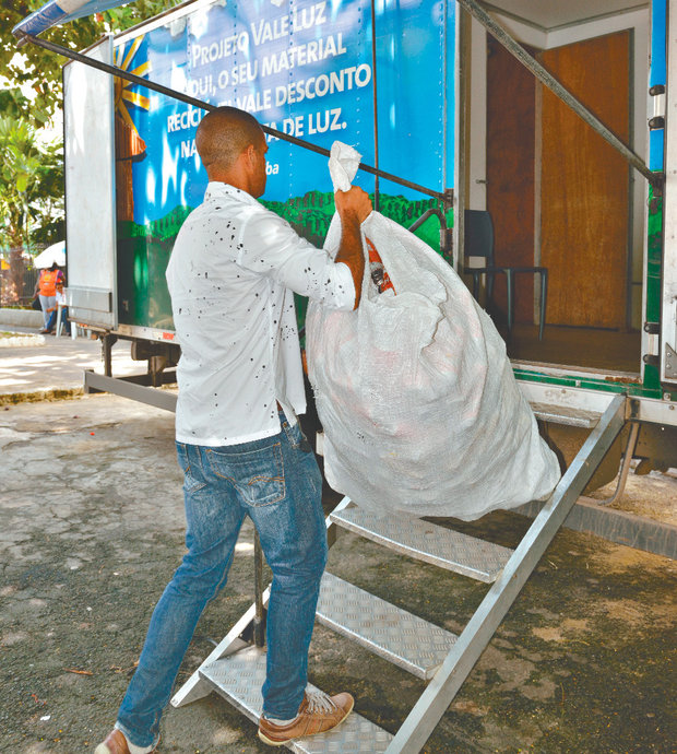 reciclar garante desconto