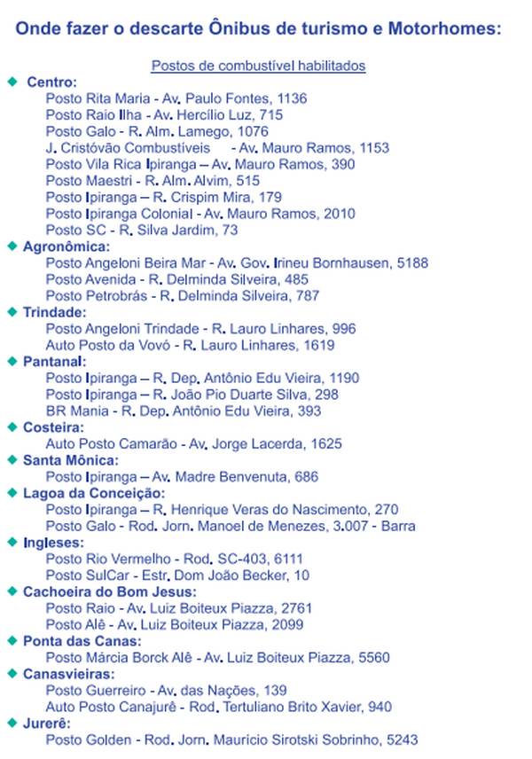 rela&ccedil;&atilde;o postos