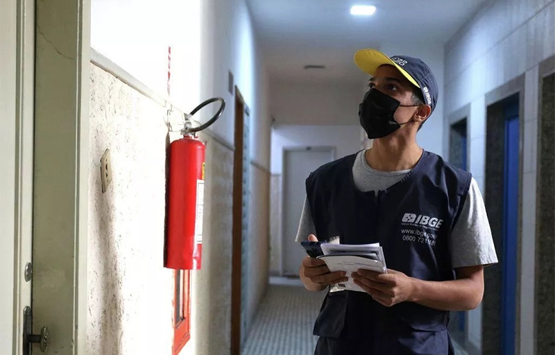 Até o dia 21, o IBGE contabilizou 310.033 florianopolitanos recenseados, 60% da população. Foto Tânia Rêgo/Agência Brasil