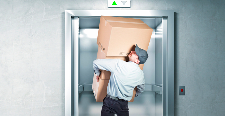 Cuidados com elevadores durante reformas