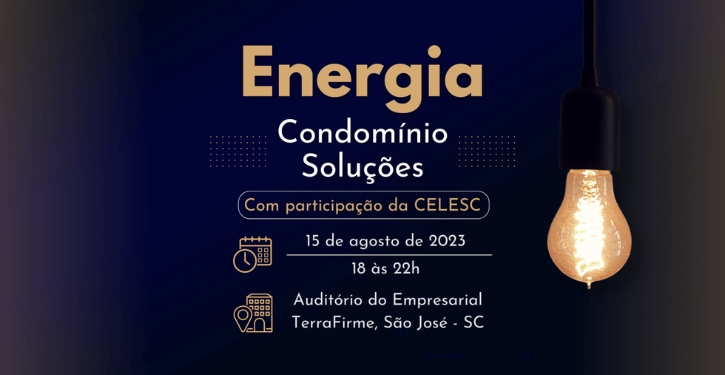 Evento ENERGIA - CONDOMÍNIO - SOLUÇÕES