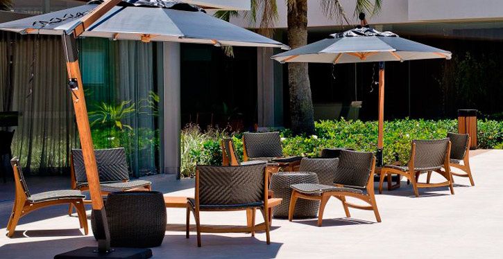 Durabilidade é a palavra de ordem nos mobiliários para as áreas externas