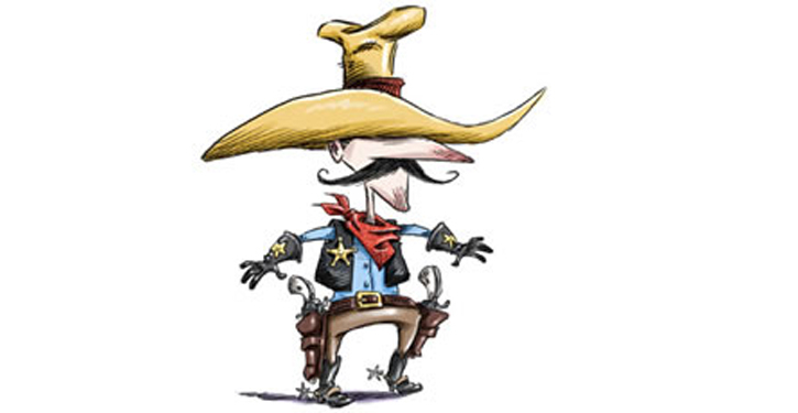 O síndico é um xerife, e agora?