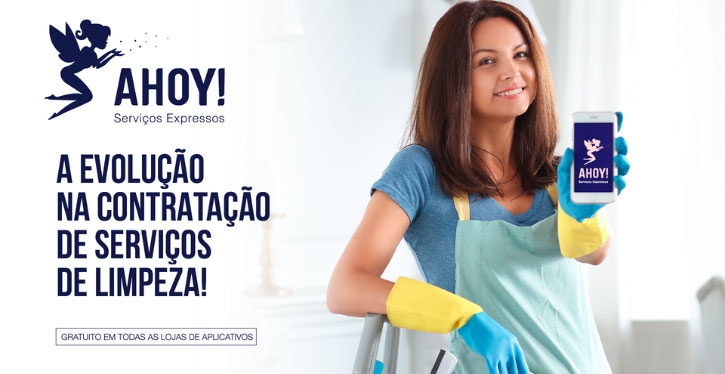 Precisando de diarista? Conheça a AHOY! Serviços Expressos