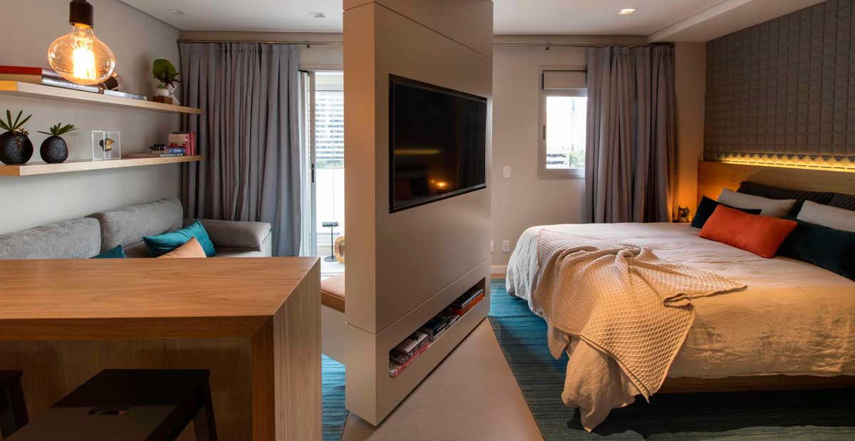 Apartamentos compactos e funcionais ganham a preferência do público mais jovem