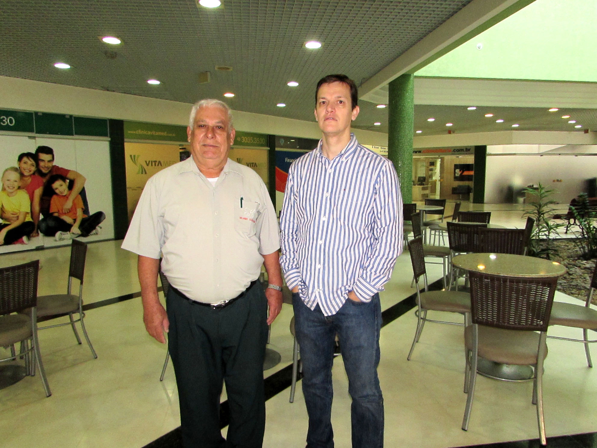 Zelador e síndico do condomínio comercial Orlando Odílio Koerich, em Campinas, São José