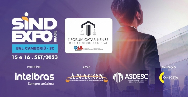 SINDEXPO 2023 . BALNEÁRIO CAMBORIÚ - Maior Feira de Negócios para Condomínios do Brasil