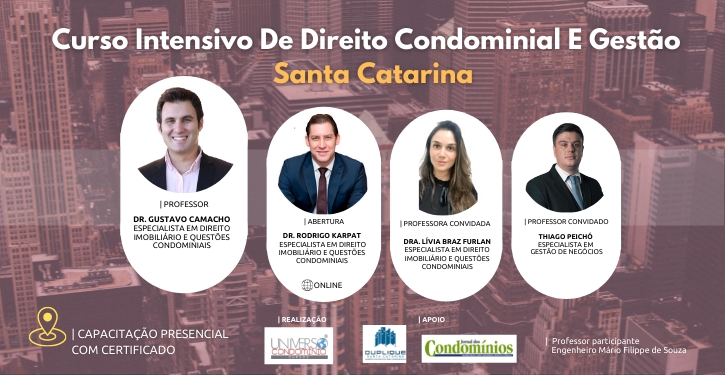Curso Intensivo de Direito Condominial e Gestão – Santa Catarina