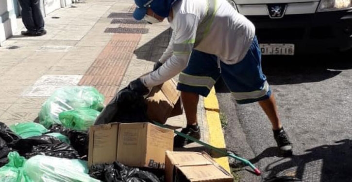 Em caso de contaminação por Covid é preciso ter algum cuidado especial com o lixo?