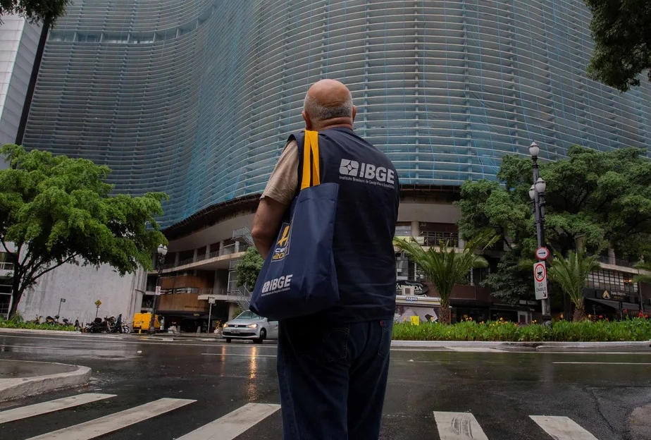 Antonio Lima , de 63 anos, morador do Copan, foi um dos recenseadores