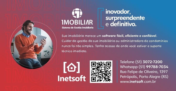 Com o plano de expansão voltado para Santa Catarina, a Inetsoft traz todo o seu know-how de mais de 35 anos de história para entregar soluções diferenciadas para a para gestão de condomínios e imobiliárias.