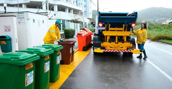 Contentores exclusivos para vidro e orgânicos: novo serviço de coleta teve a adesão de 103 condomínios