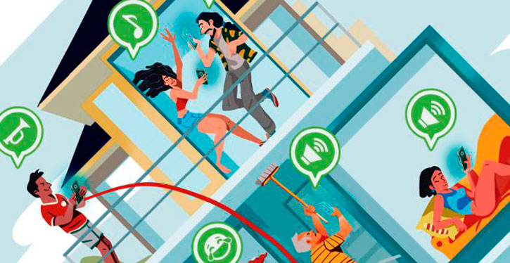Os 10 mandamentos do WhatsApp de condomínio