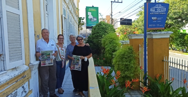 Vitor Warken Filho, Ângela Dal Molin, Liane Zanella e Maria Terezinha Angeloni