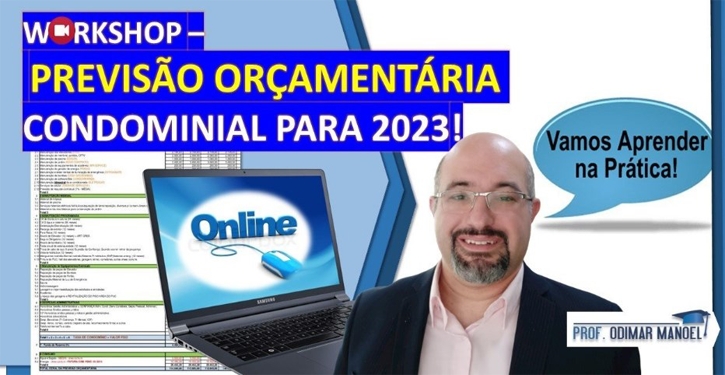Workshop - Previsão orçamentária condominial para 2023 na prática