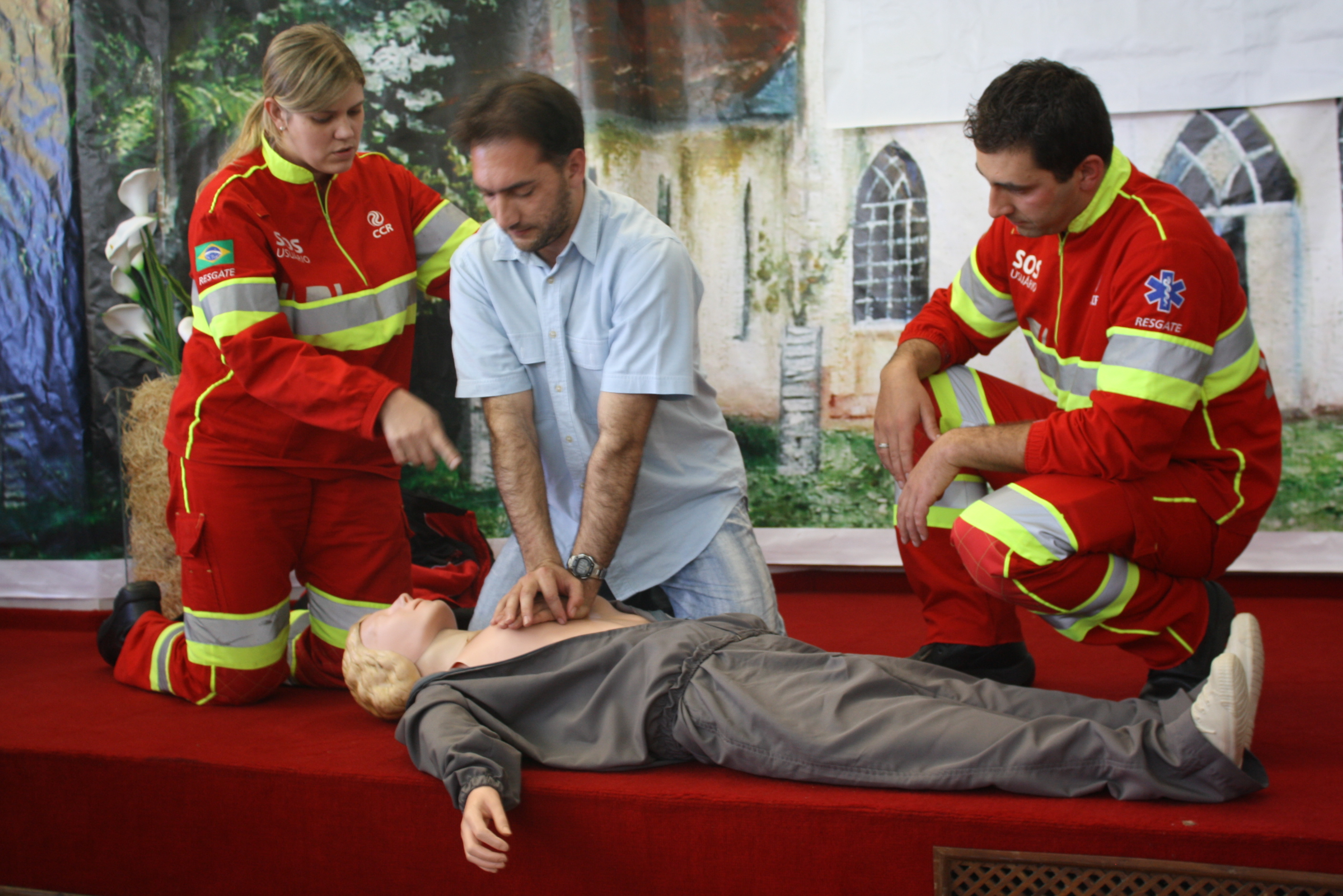 Funcionários devem ter noções de primeiros socorros