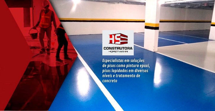 Lapidação de concreto inova a aparência das garagens e garante valorização do condomínio