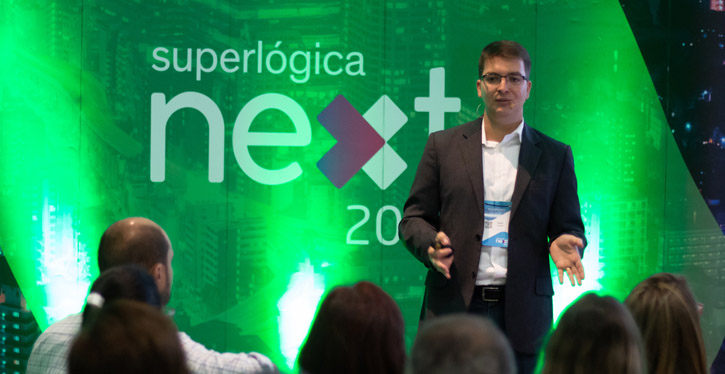Superlógica Next, maior evento sobre estratégias para o mercado condominial, aporta em Curitiba nesta quinta-feira, dia 27 de junho, no Victoria Villa Hotel e e mostra como empresas podem aumentar seus lucros   