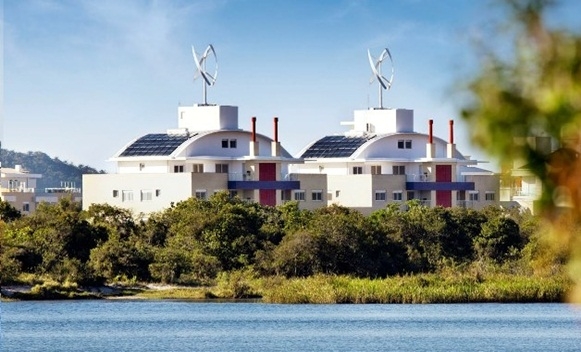 Condomínio Neo Next Generation, em Florianópolis, é o primeiro no Brasil a ter gerador próprio de energia eólica