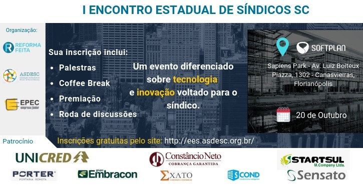 I Encontro Estadual de Síndicos de Santa Catarina