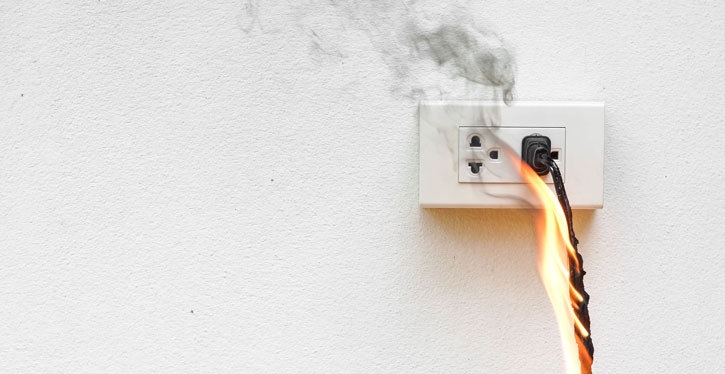 Condomínios residenciais com mais de 10, 20, 25 anos, costumam aparecer problemas graves nas instalações elétricas